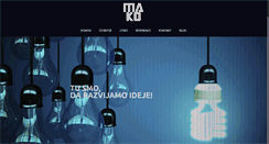 Desktop Screenshot of mako-studio.si